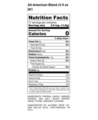 Grill & Barbecue Spice Blend Collection Gift Set, 4 Piece