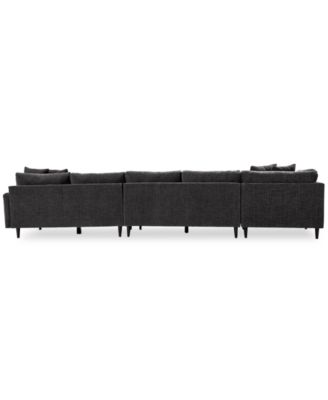 CLOSEOUT! Mariyah Fabric 4-Pc. Sectional with Sofa, Created for Macy's