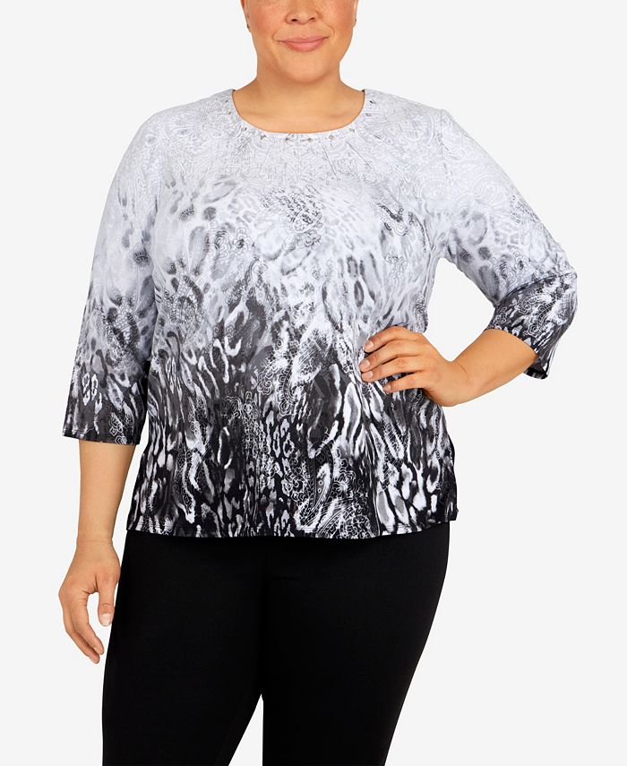 Alfred dunner plus new arrivals size tops