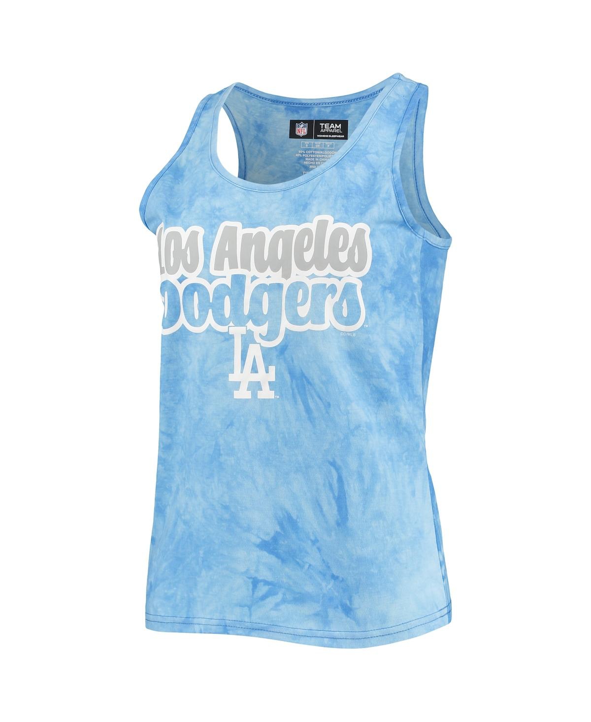 CONCEPTS SPORT WOMEN'S CONCEPTS SPORT ROYAL LOS ANGELES DODGERS BILLBOARD RACERBACK TANK TOP AND SHORTS SET 