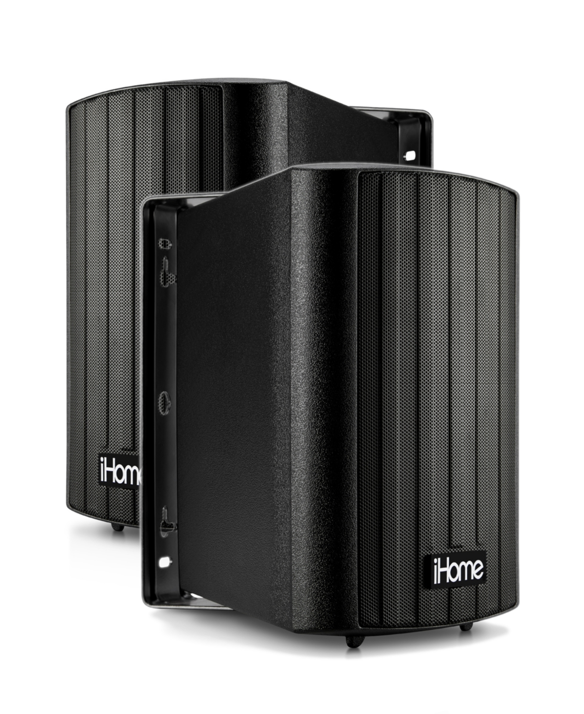 Ihome Ihsi-w650bt-pr Surround Powered Bluetooth Speaker Set, 2 Piece In Black