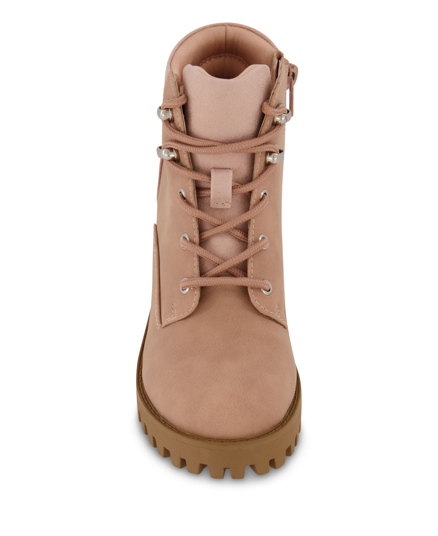 Big Girls Block Heel Ankle Booties