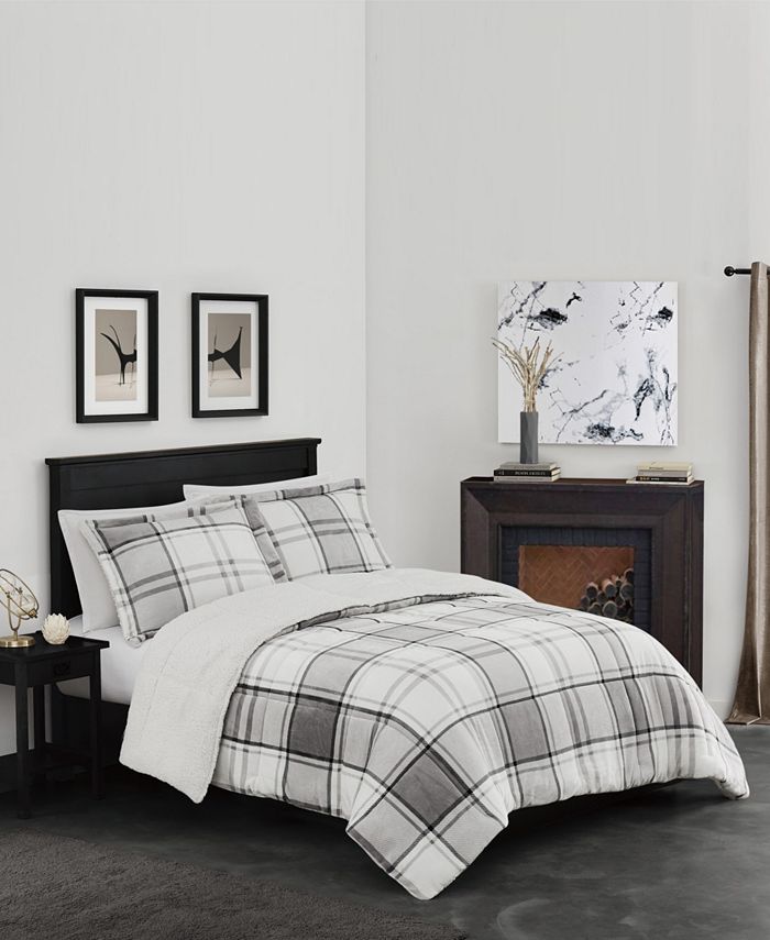 London Fog Ronnie Plaid 2 Piece Comforter Set, Twin/Twin XL Macy's