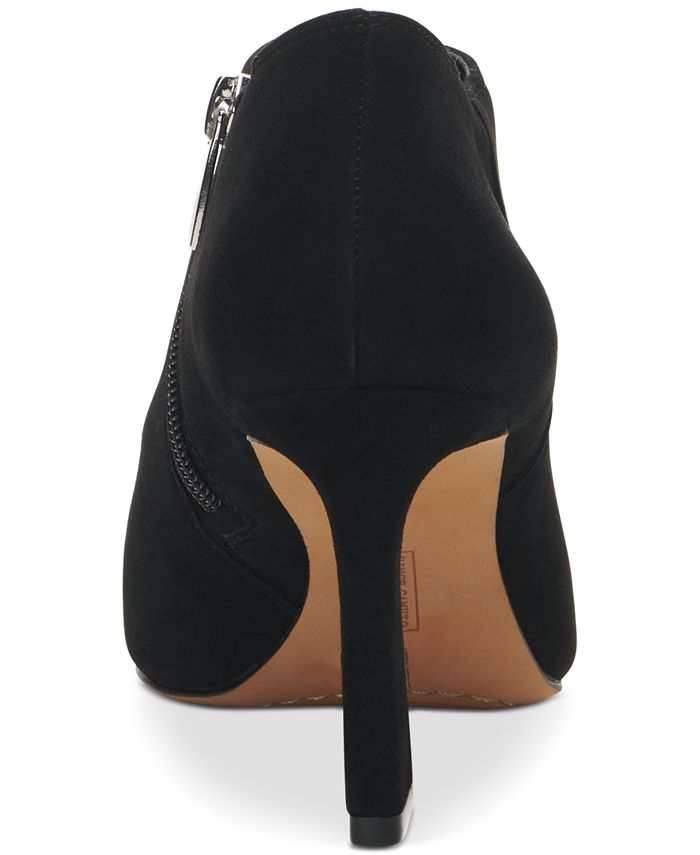 Vince Camuto Women's Temindal Ankle Bootie - Black, Size 6.5, Pointed Toe With Geometric Heel - View #9