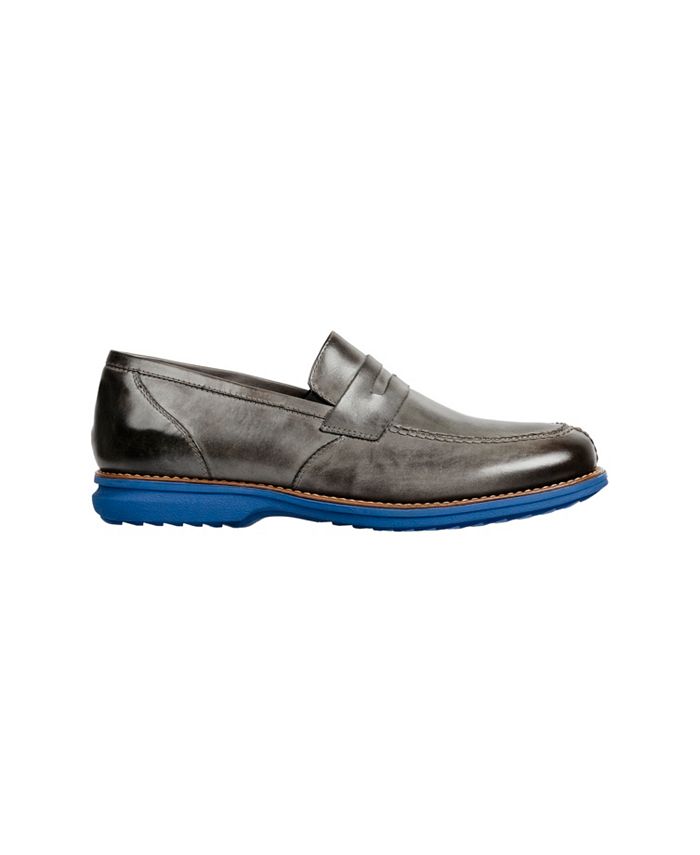 Sandro Moscoloni Men's Moccasin Toe Penny Strap Slip-on Shoes - Macy's