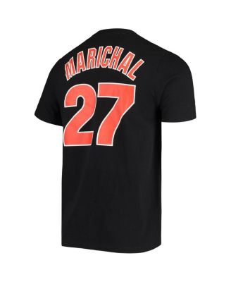 Men's Juan Marichal Black San Francisco Giants Name & Number T-shirt