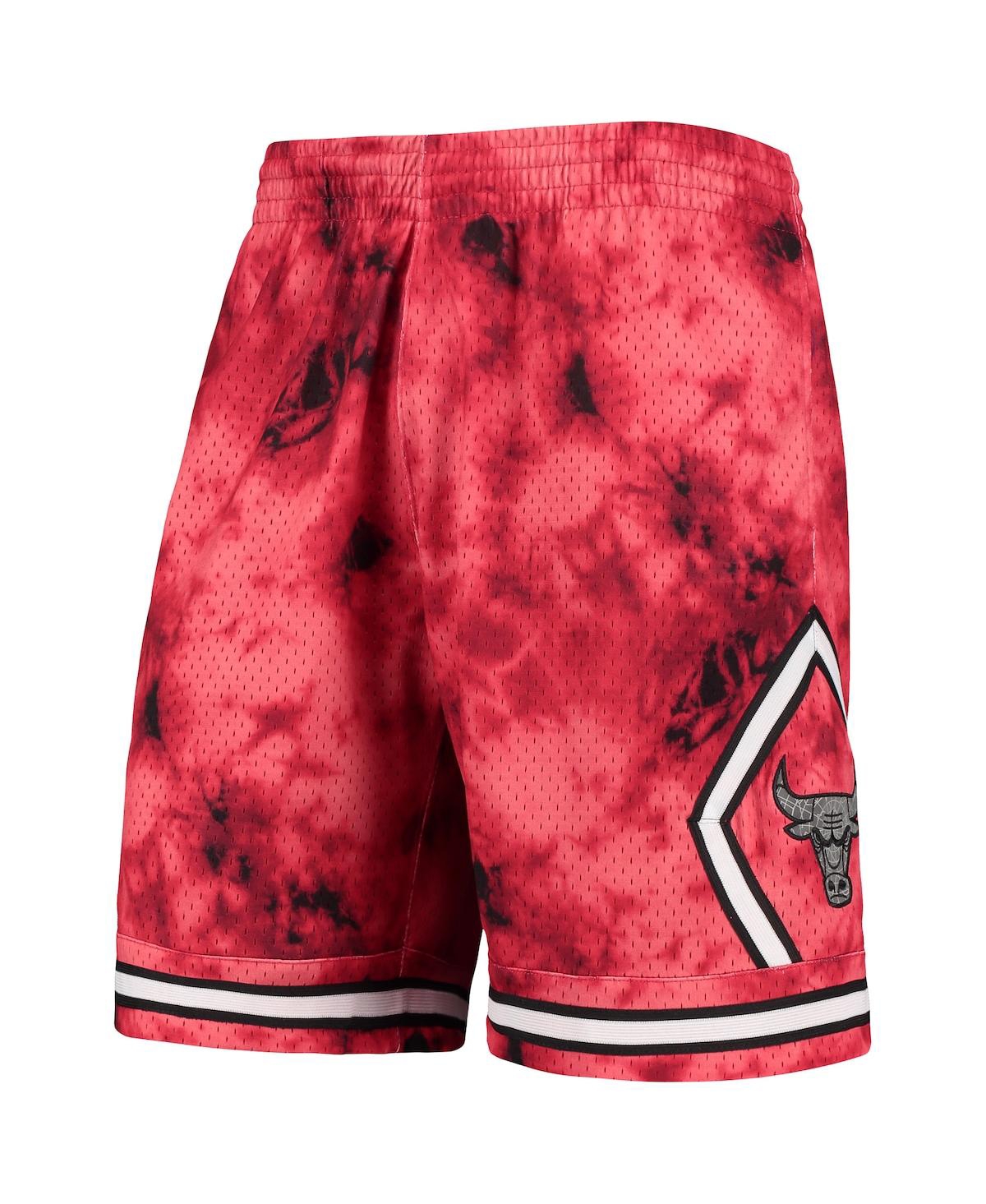 Mitchell & Ness Men's  Red Chicago Bulls Hardwood Classics 1997 Galaxy Swingman Shorts In Red
