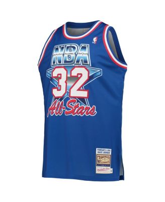 Men's Magic Johnson Royal Western Conference Hardwood Classics 1992 NBA All-Star Game Authentic Jersey