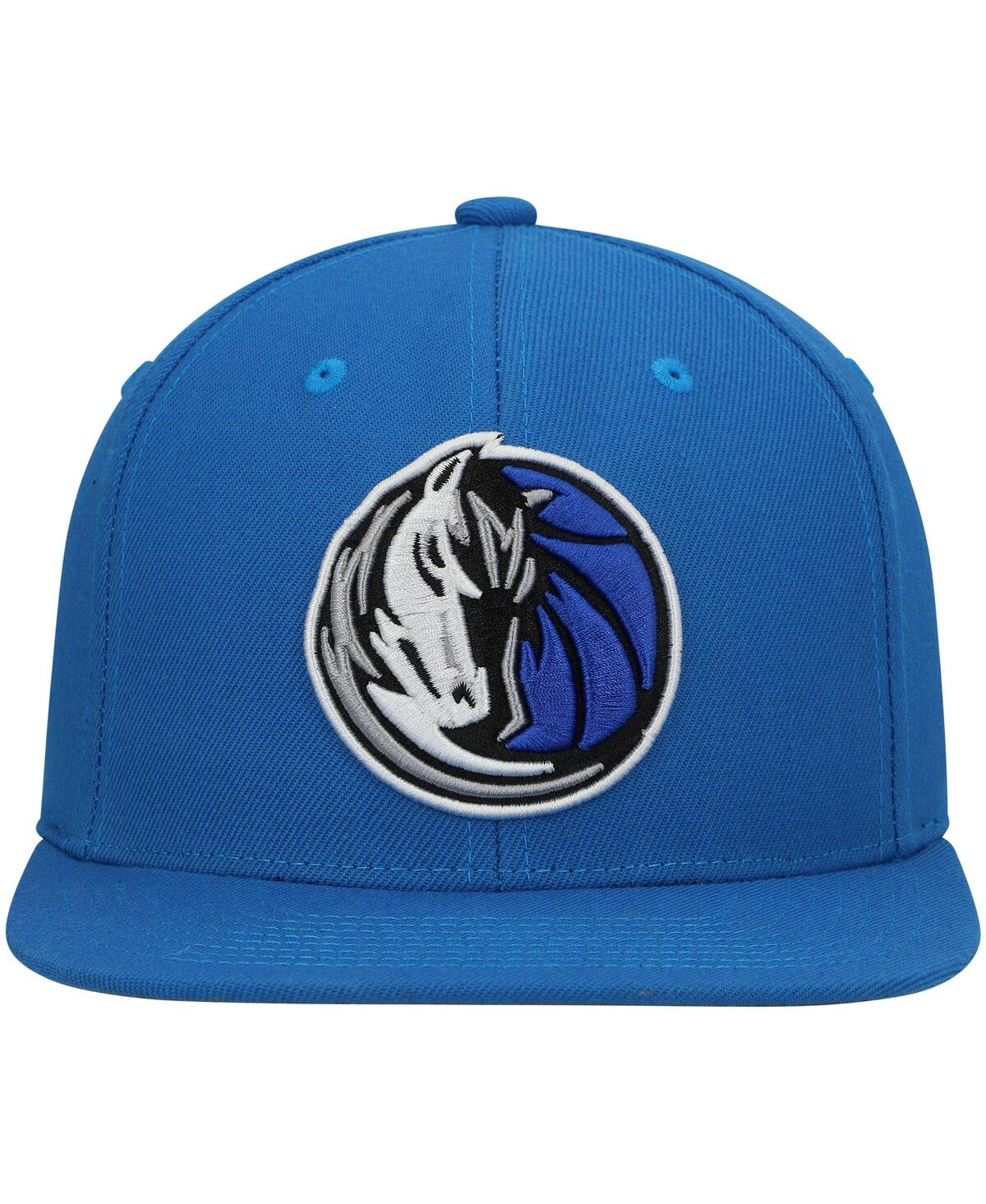 Mitchell & Ness Men's  Blue Dallas Mavericks Ground 2.0 Snapback Hat In Blue