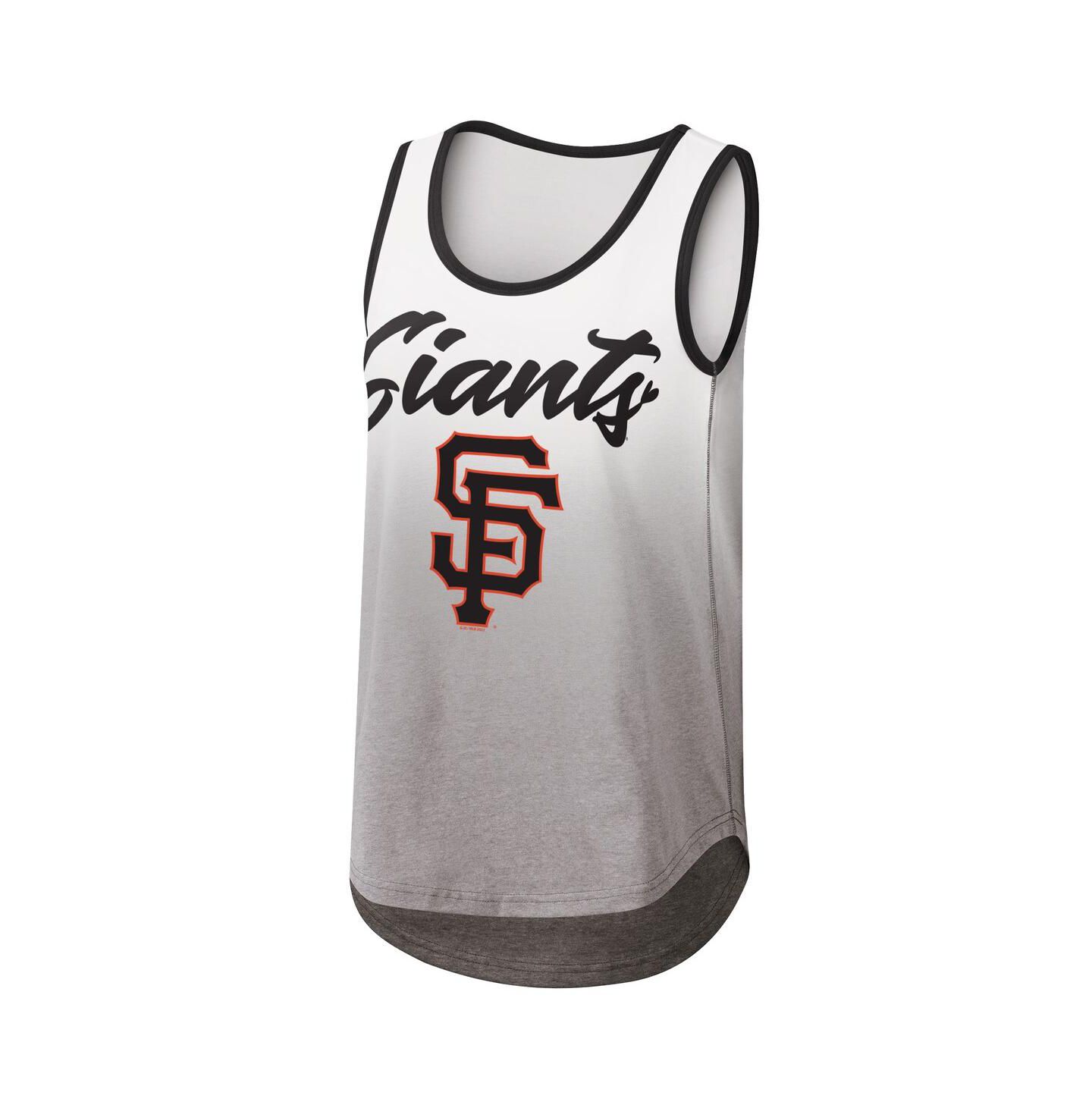 Женский топ G-III 4Her by Carl Banks White San Francisco Giants Logo Opening Day — фото 3
