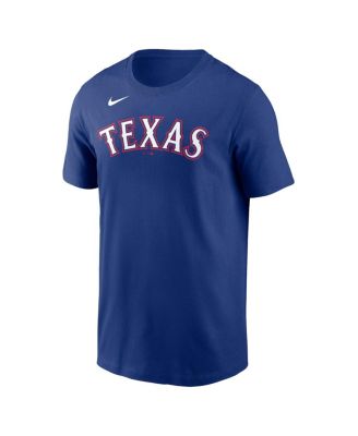 Men's Marcus Semien Royal Texas Rangers Name and Number T-shirt