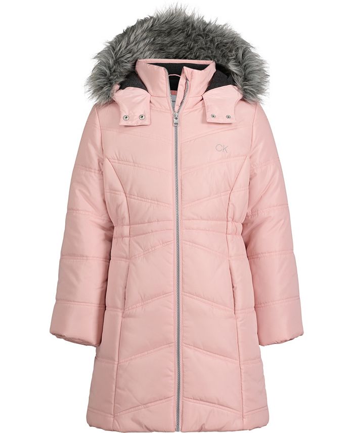 Calvin Klein Little Girls Aerial Jacket & Reviews - Coats & Jackets - Kids  - Macy's