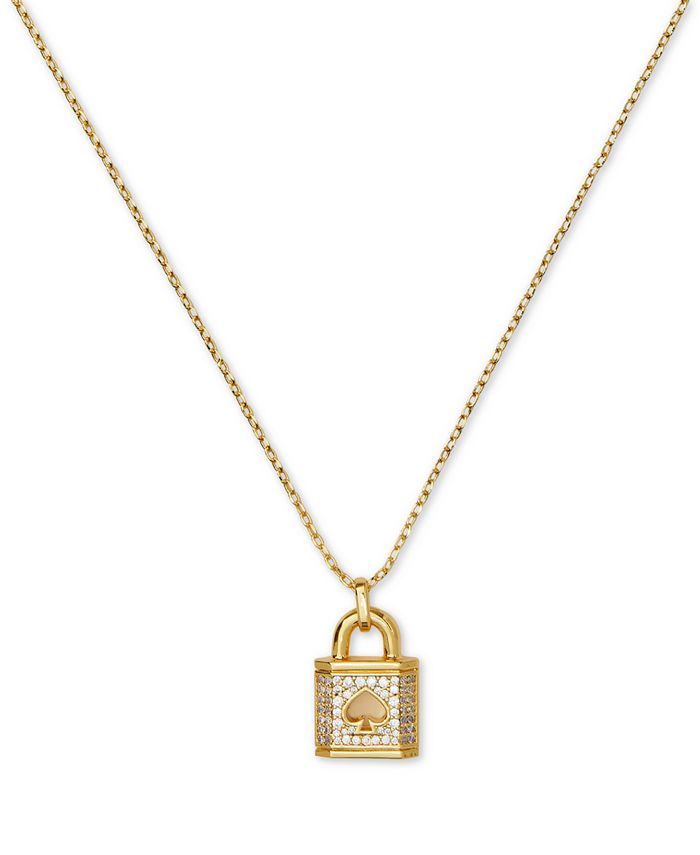 Macys kate spade initial necklace on sale