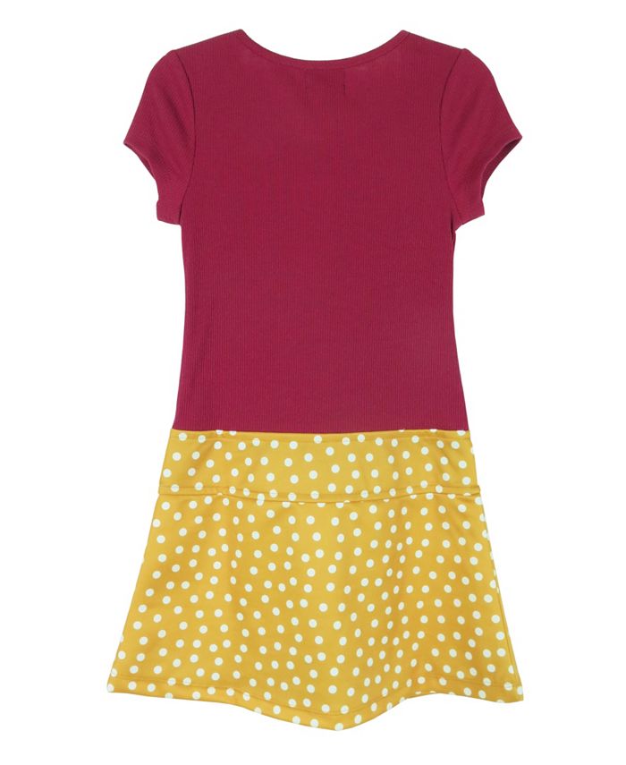 New In Fofettes Girls Marshmallow Pink Dress