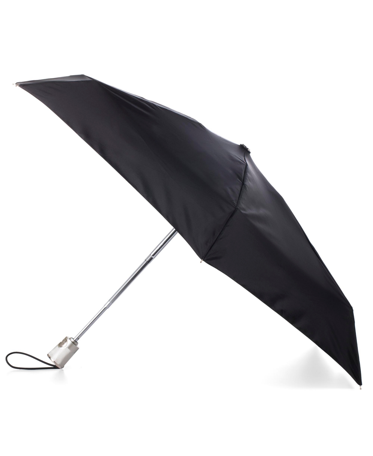 Water Repellent Auto Open Close Folding Umbrella - Black