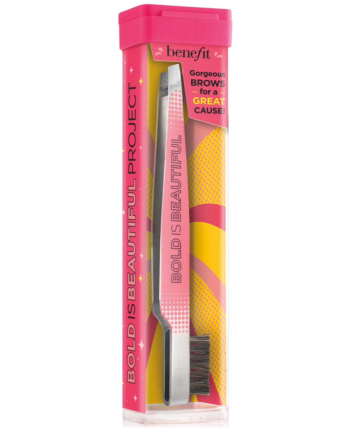 Benefit Cosmetics Bold Is Beautiful Slant Tweezer & Brow Brush