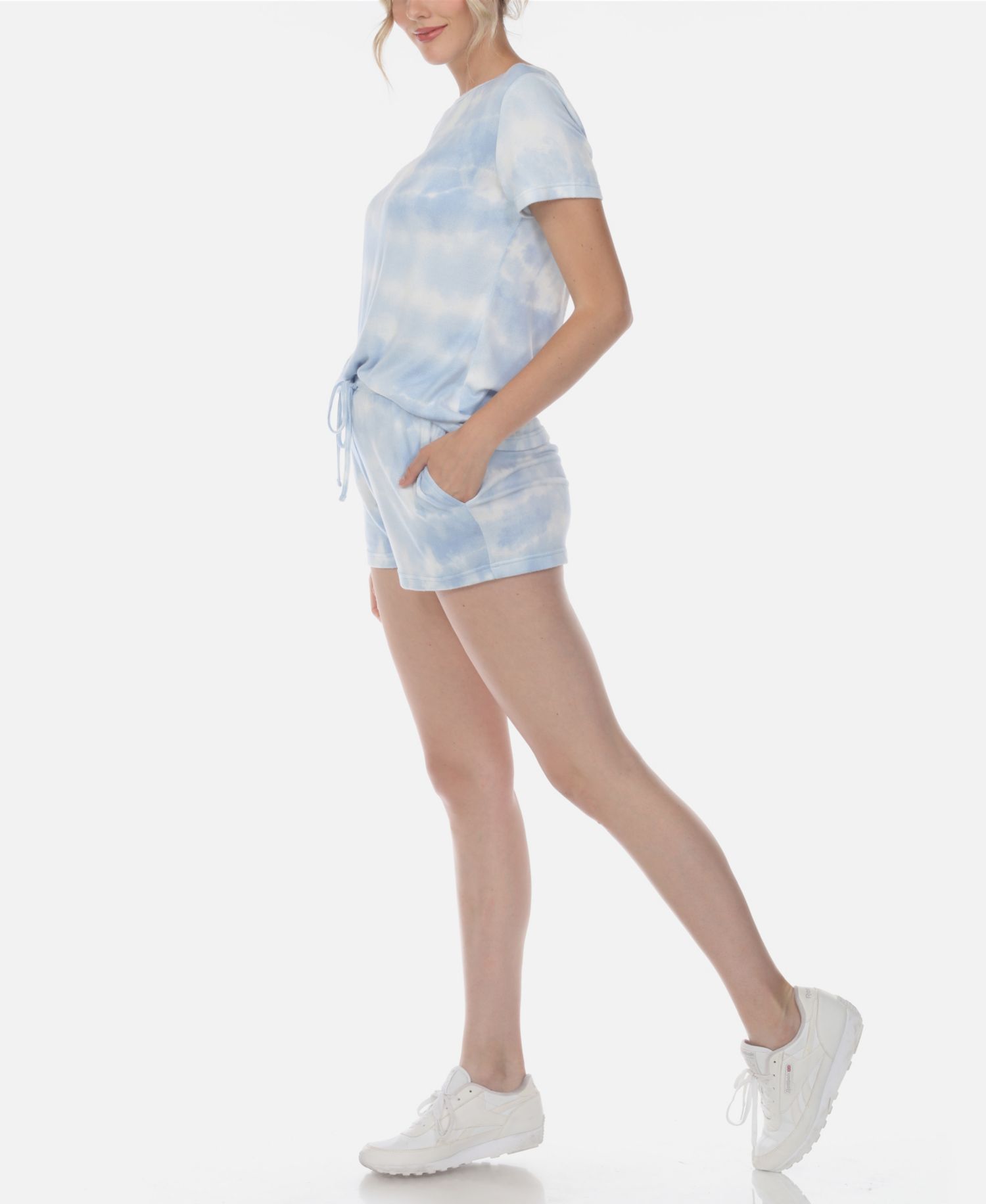 Women's 2 Piece Top Shorts Lounge Set