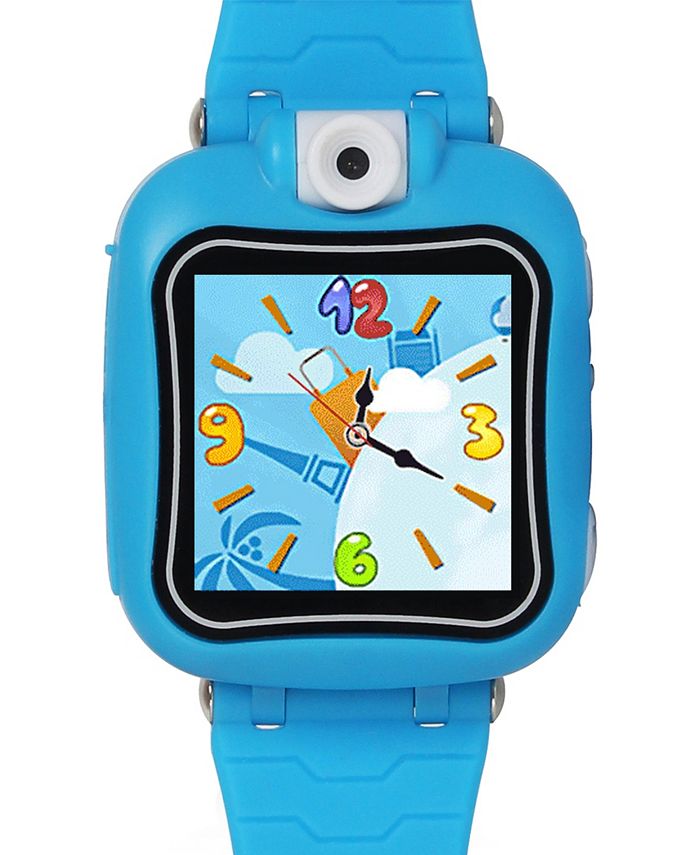 Jupiter Creations Blue touch screen smart watch for kids with camera