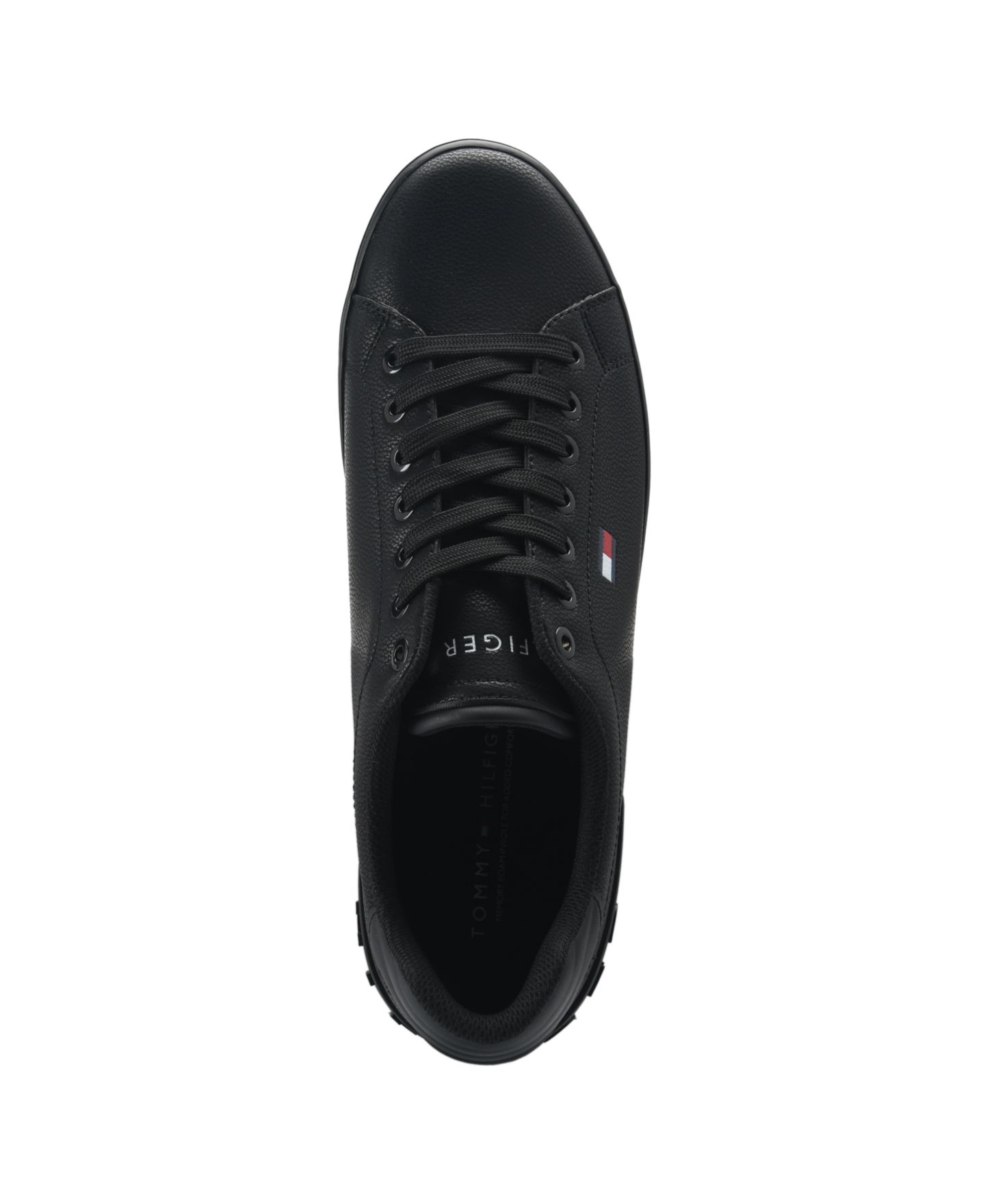 Мужские кроссовки Tommy Hilfiger Rezz Lace Up Low Top, цвет: Чёрный — фото 4