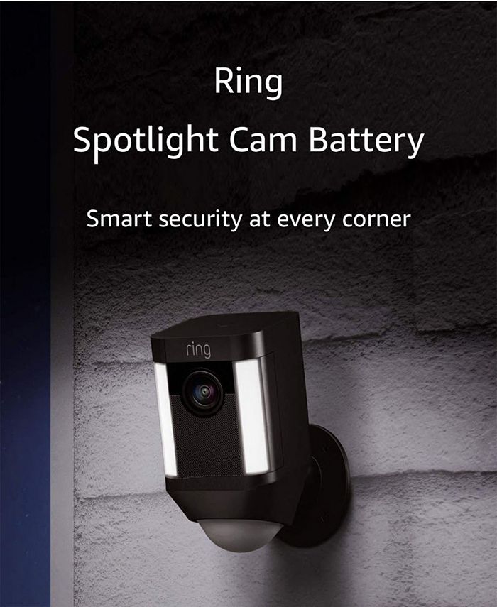 ring Spotlight Cam WireFree Macy's