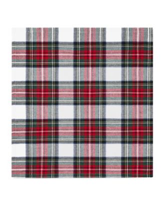 Christmas Classic Holiday Plaid 8 Piece Napkin Set, 17" x 17"