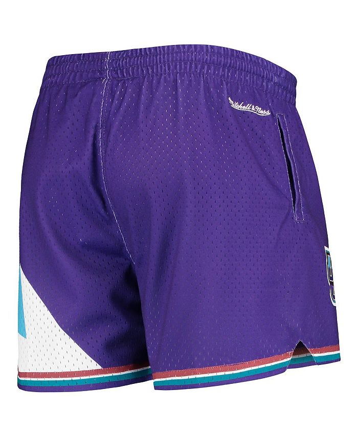 Mitchell & Ness Women's Purple Utah Jazz Jump Shot Shorts Macy's