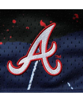 Men's Red Atlanta Braves Hyper Hoops Shorts