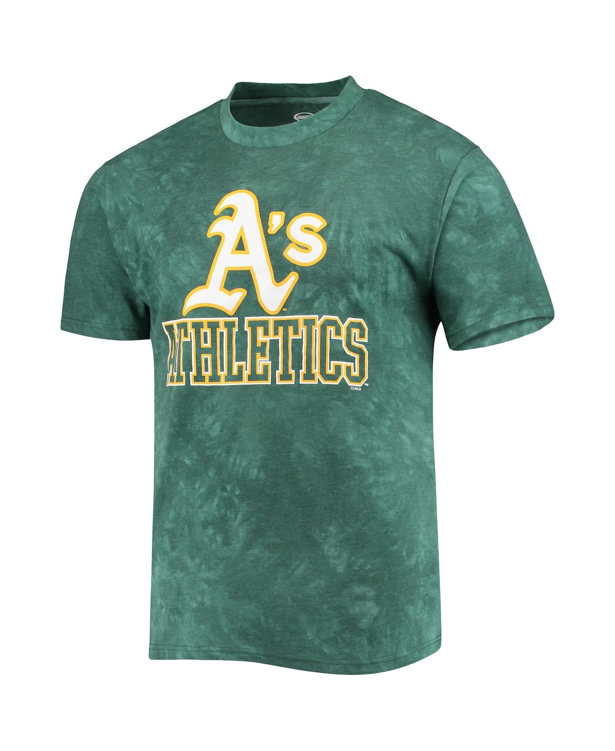 Men's Concepts SportOakland Athletics Billboard T-shirt and Shorts Sleep Set - Green