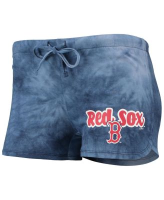 Women's Navy Boston Red Sox Billboard Racerback Tank Top and Shorts Set