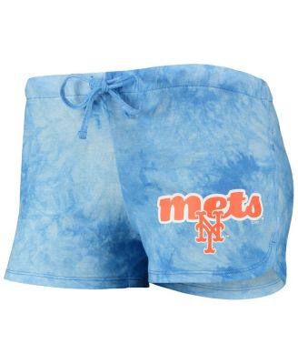 Women's Royal New York Mets Billboard Racerback Tank Top and Shorts Set