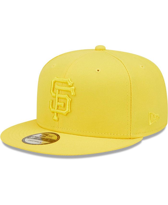New Era Men's Yellow San Francisco Giants Spring Color Pack 9FIFTY