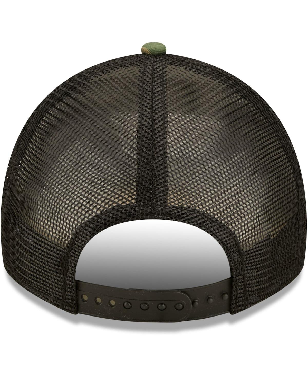 Men's New EraChicago Cubs Trucker 9TWENTY Snapback Hat - Camo