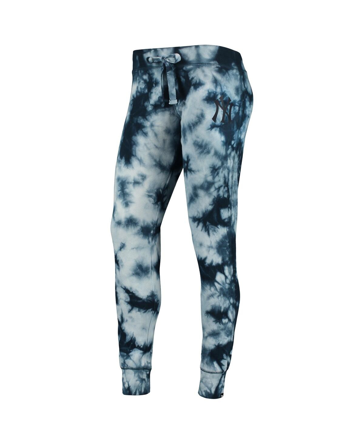 NEW ERA WOMEN'S NEW ERA NAVY NEW YORK YANKEES TIE-DYE JOGGER PANTS 