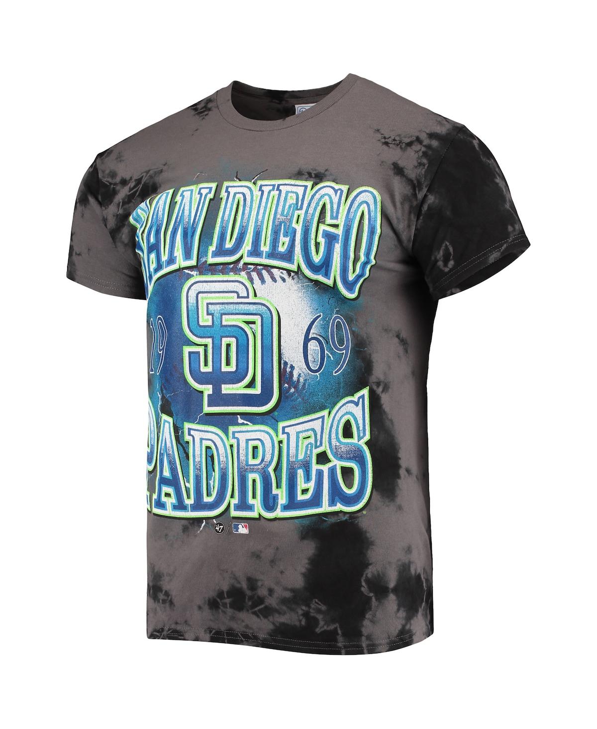 Shop 47 Brand Men's '47 Charcoal San Diego Padres Wonder Boy Vintage-like Tubular T-shirt