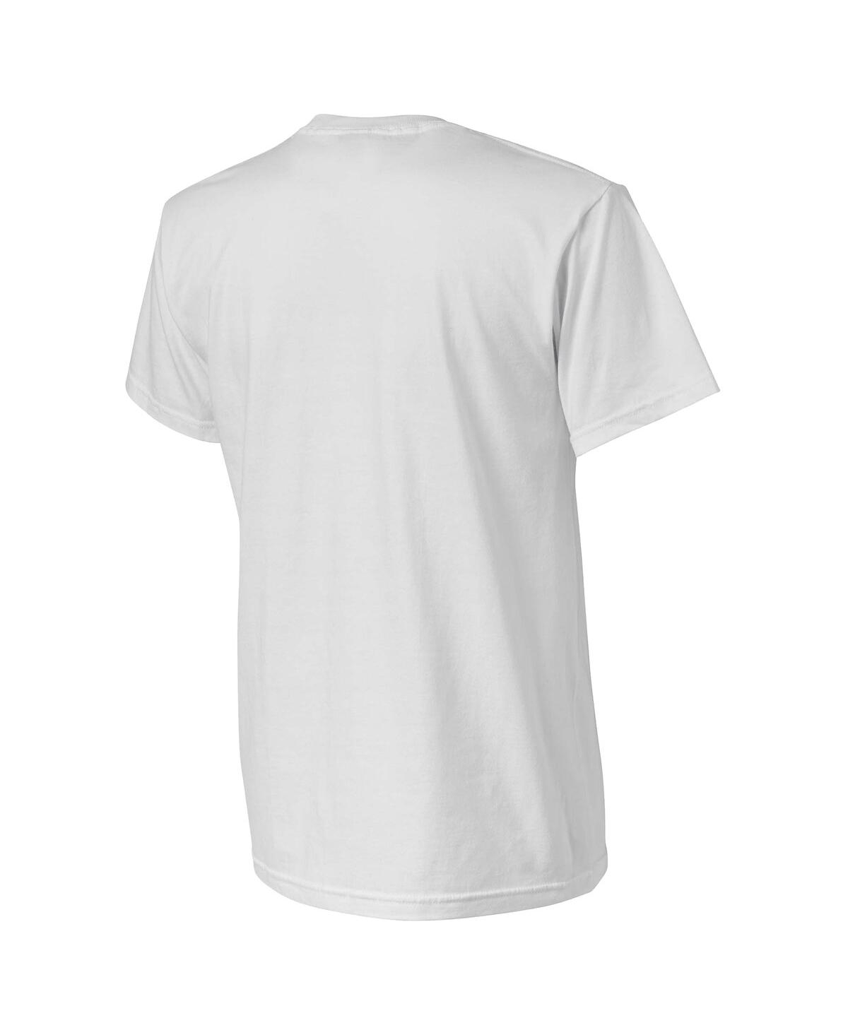 Shop Nba Exclusive Collection Men's Nba X Naturel White Memphis Grizzlies No Caller Id T-shirt