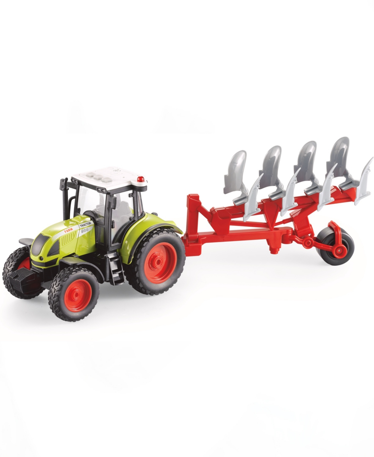 Big Daddy Babies' Farmland Soil Fertilizer Farming Tractor Trailer In Multi Colored Plastic