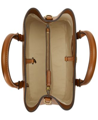 Leather Small Marcy Satchel Bag