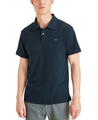 Dockers - Men's Icon Slim-Fit Embroidered Logo Polo Shirt