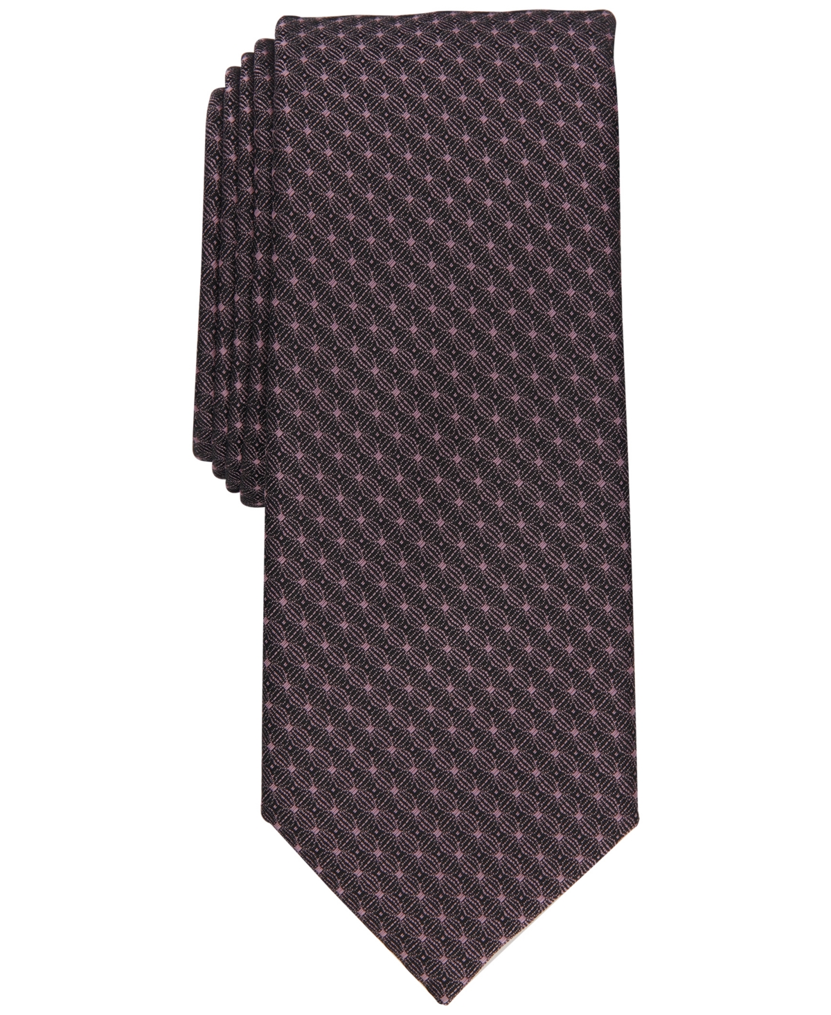 Men's Desmet Orien Slim Tie, Created for Macy's - Tan