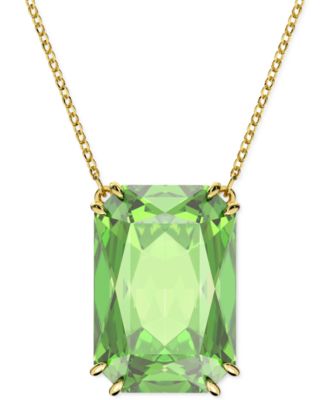 Swarovski - Gold-Tone Crystal Millenia Octagon Cut 29-1/2" Pendant Necklace