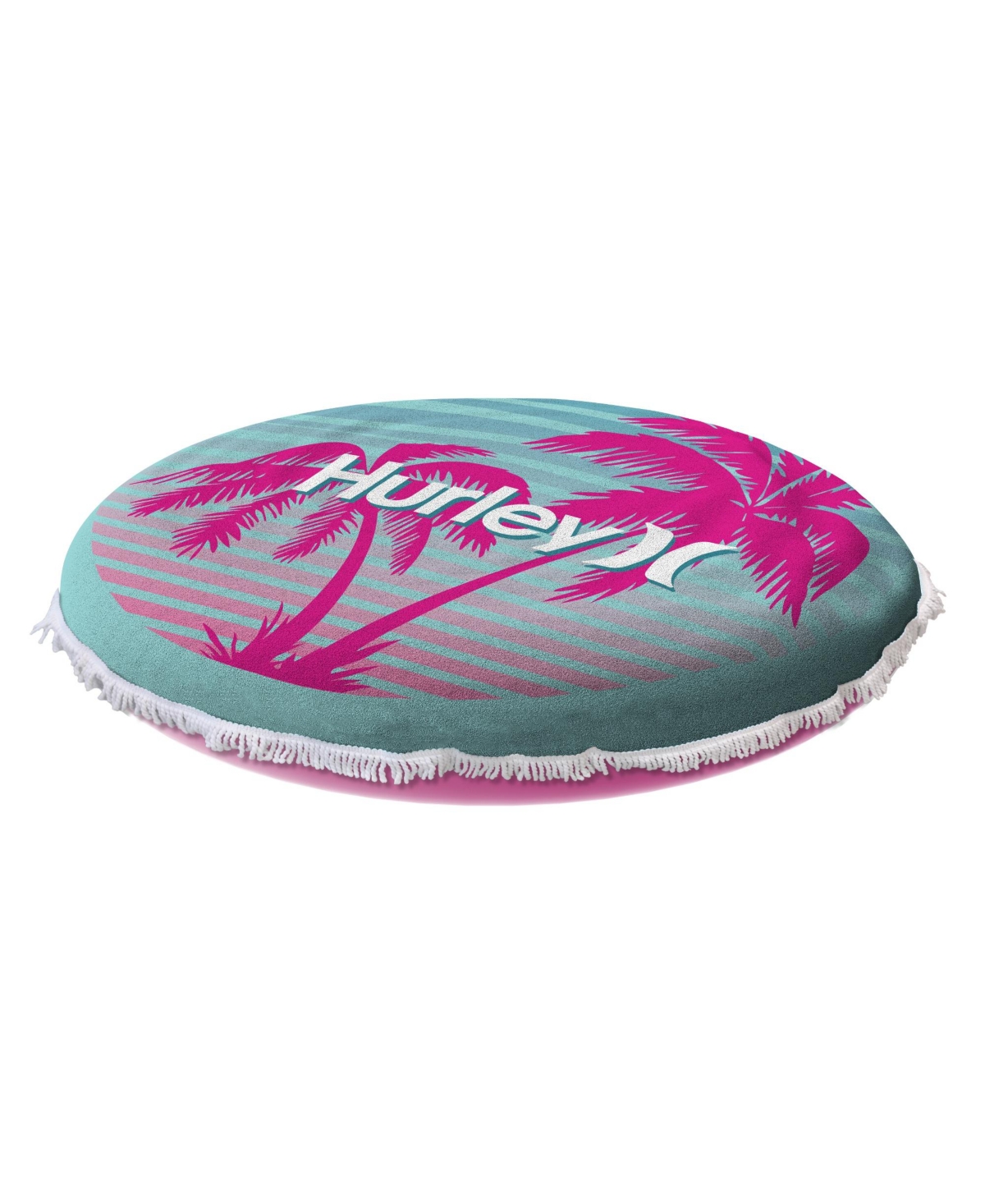 Palm Tree Towel Top Island Float - Pink