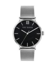 Ted baker stainless steel mesh men's watch sale