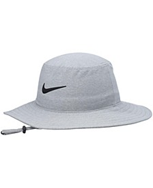 Men's Gray Logo UV Bucket Hat