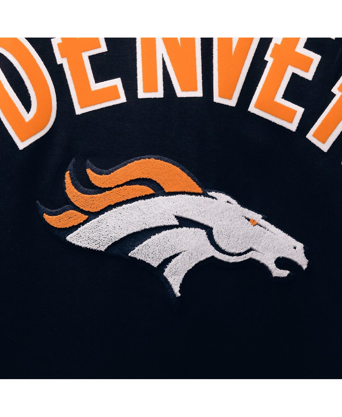 Pro Standard Men's  Navy Denver Broncos Pro Team T-shirt In Navy