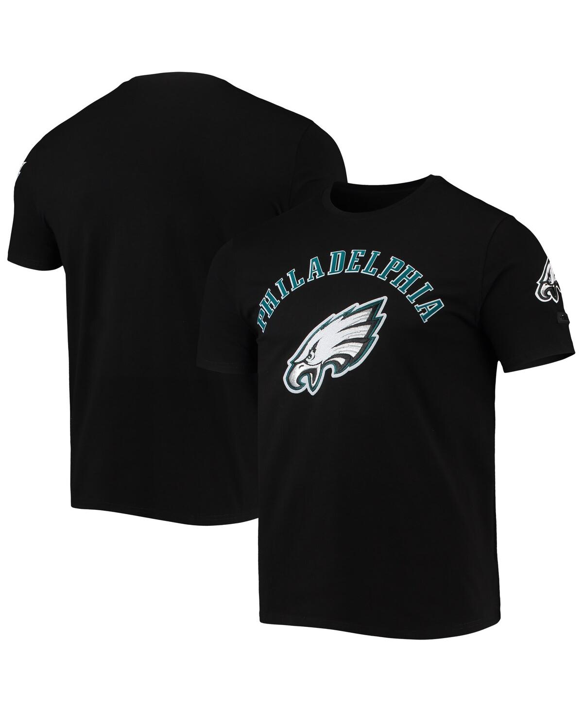 Shop Pro Standard Men's  Black Philadelphia Eagles Pro Team T-shirt
