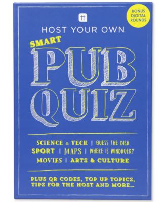 Talking Tables - Host Your Own Pub Quiz Game