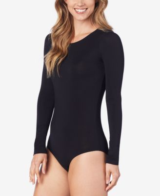 Softwear with Stretch Long Sleeve Bodysuit, Created for Macy's