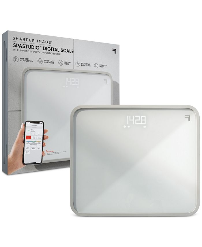 Sharper Image LED Bluetooth Digital Body Scale - Macy's