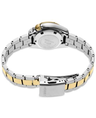 Women's Automatic 5 Sports Two-Tone Stainless Steel Bracelet Watch 28mm