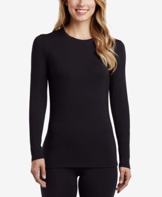 Softwear with Stretch Long-Sleeve Layering Top